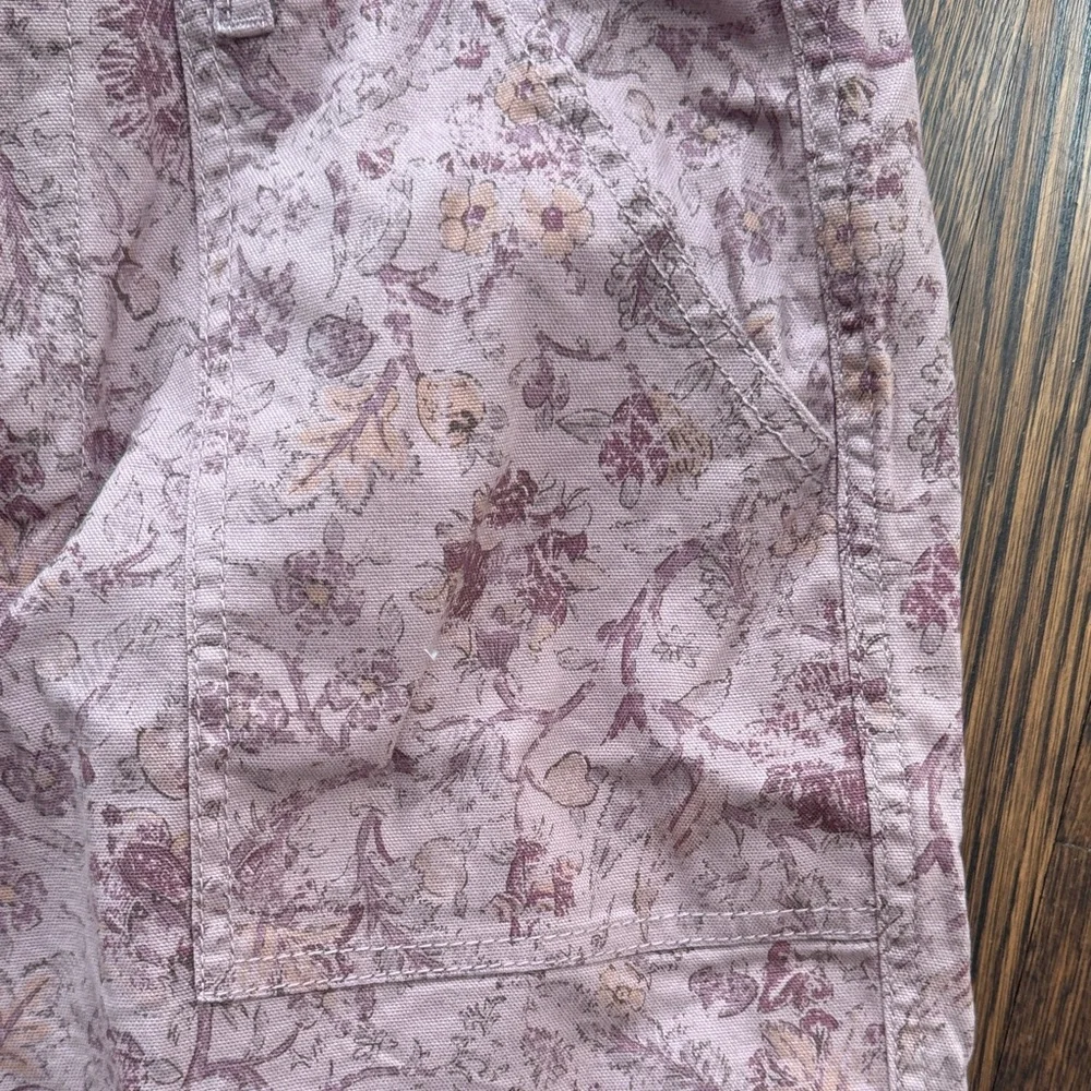 🎈🎈KNOX ROSE Floral Mauve Pants - Picture 4 of 7